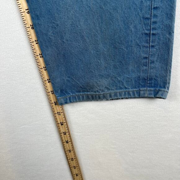 Levis 501 XX Jeans Mens 42x30 Blue Straight Button Fly Medium Wash (38x27) Denim - Picture 10 of 11